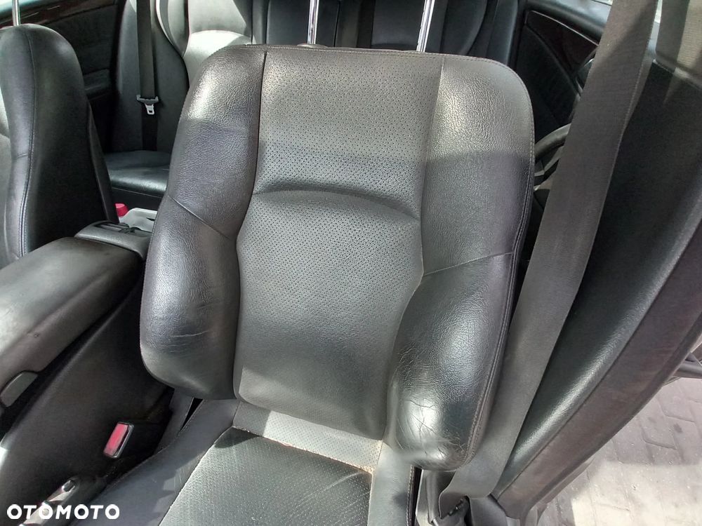 MERCEDES W203 C-KLASA FOTELE KANAPA KOMPLET SKÓRA POMPOWANY FOTEL KIEROWCY - 2