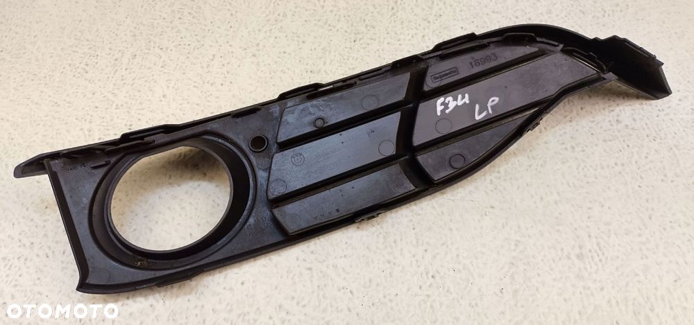 bmw 3 gt f34 13-16 przed lift lewa ramka halogenu ramka zderzaka 7293793 - 5