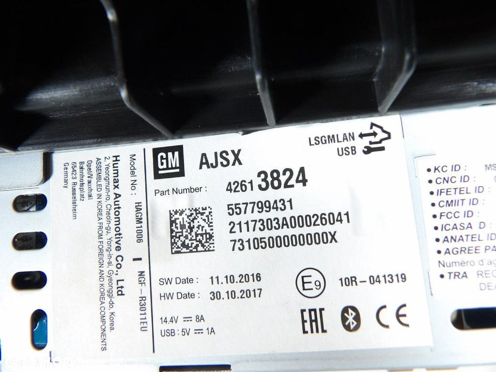 OPEL MOKKA X RADIO 42613824 - 3