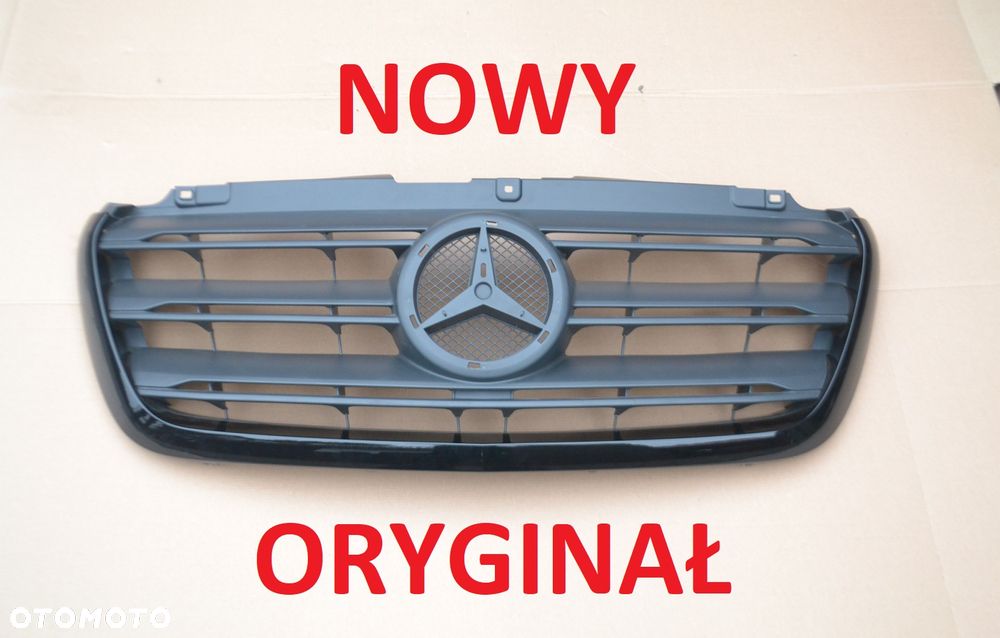MERCEDES SPRINTER W907 907 W910 910 Gril Grill atrapa Przednia Przód Chłodnicy  NOWA RAMKA - 1