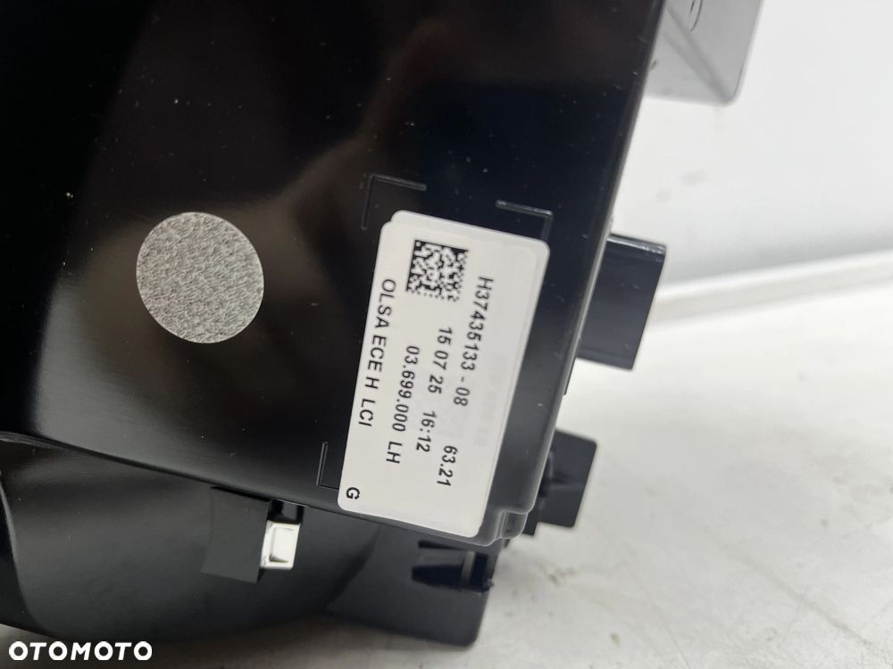 Lampa Mini One Cooper Cabrio III F55 F56 F57 13-24r. Lift NOWA lewa tylna LED EU Oryginalna w błotni - 12