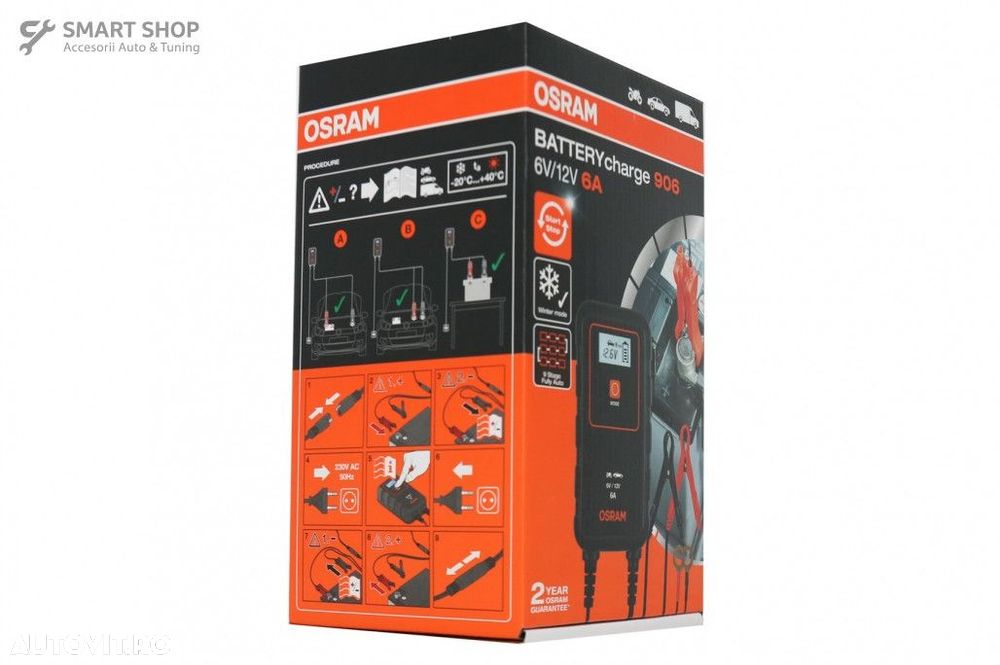 Redresor auto Osram BATTERYcharge 906 OEBCS906 - 6