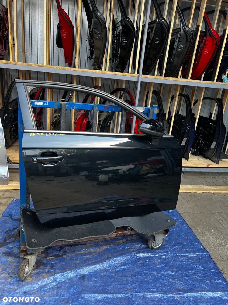 AUDI A3 8V 3D 3 DRZWI PRAWY PRZÓD LZ9Y DO ZAŁOŻENIA W KOLOR ! - 2