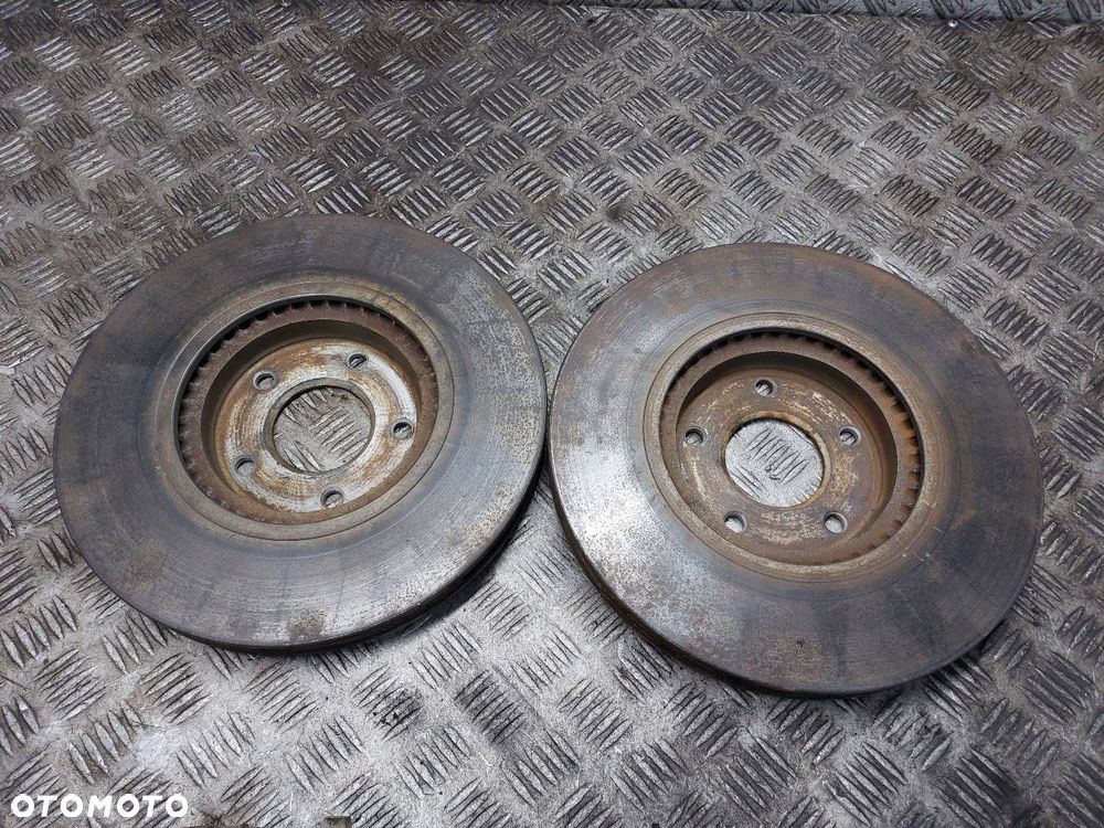 TARCZE HAMULCOWE PRZÓD + KLOCKI + ZACISKI NISSAN QASHQAI I J10 2.0 DCI - 5