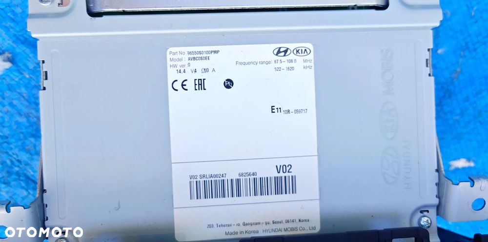 HYUNDAI I30 III 3 Radio LCD Monitor Duży Ekran Nawigacja Wyświetlacz Bluetooth - 4