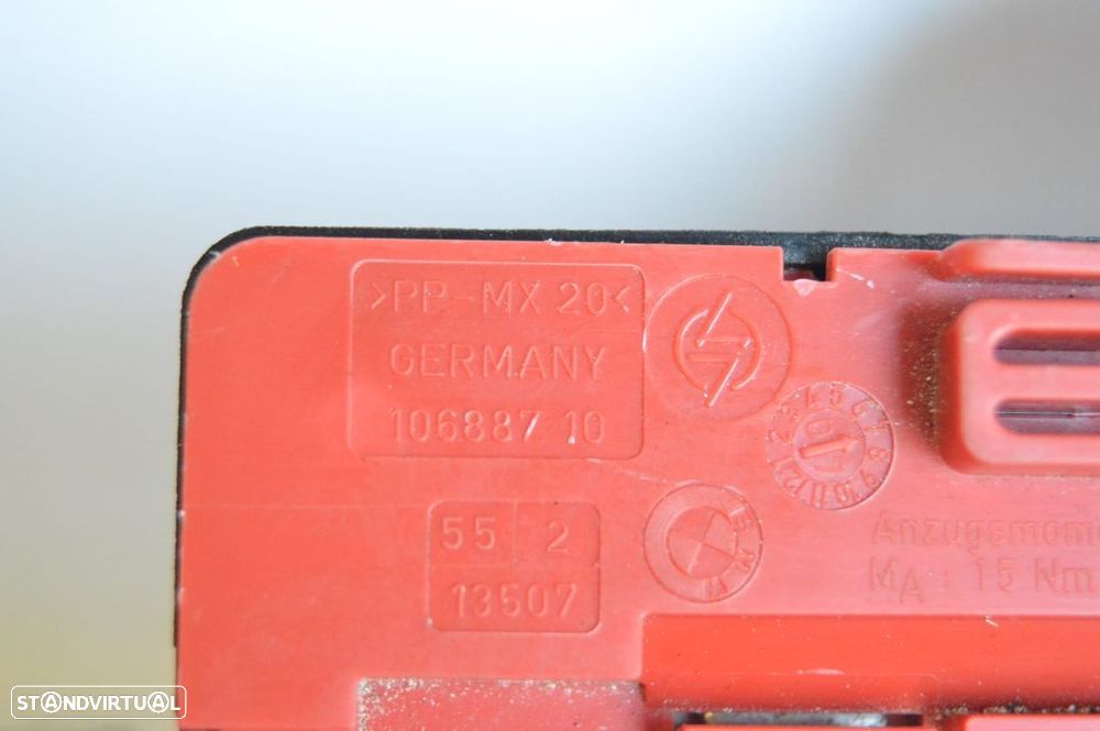 RELÉ BATERIA BMW SERIE 1 E87 61146942912 6942912 E81 E82 COUPE E88 CABRIO SERIE 3 E90 SEDAN E91 TOURING E92 COUPE E93 CABRIO CAIXA DISTRIBUIÇÃO FUSIVEIS - 6