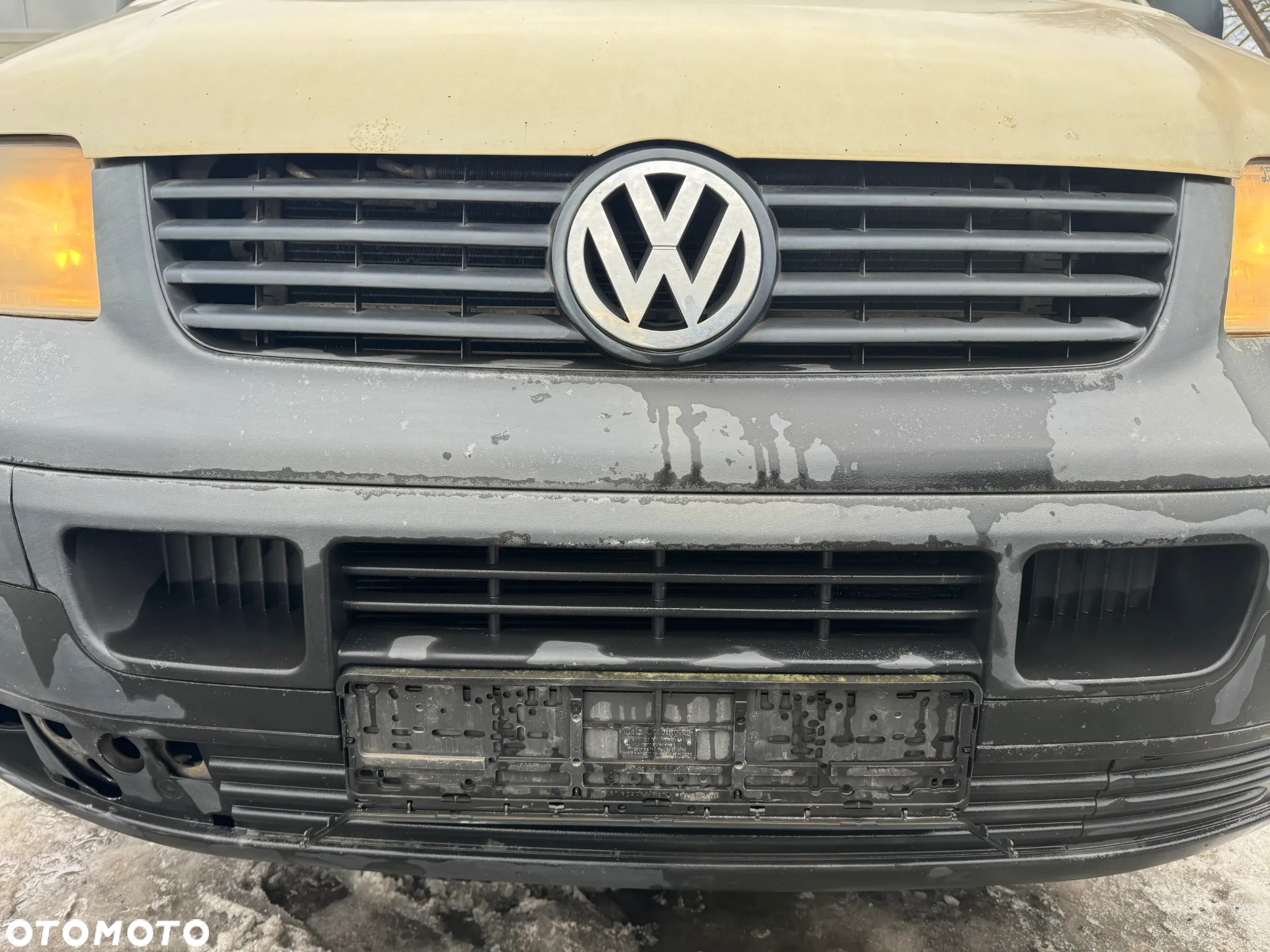 VW T5 ZDERZAK PRZÓD PRZEDNI - 5