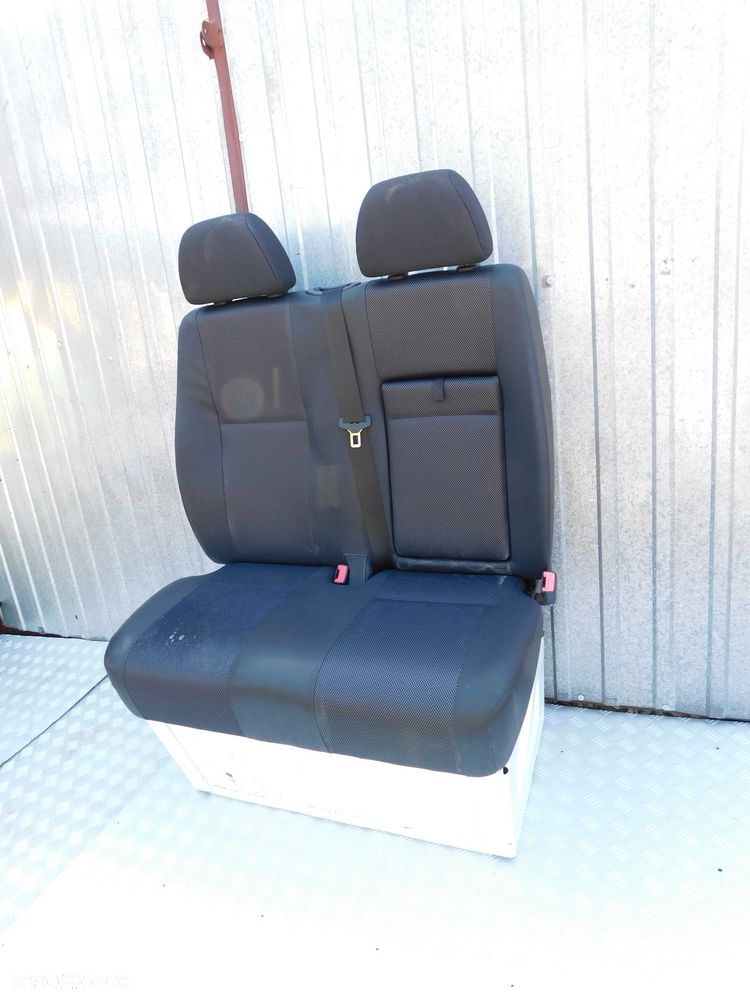 Sprinter 906 VW Crafter siedzisko fotel podwójny dwójka pasażera kompl - 1