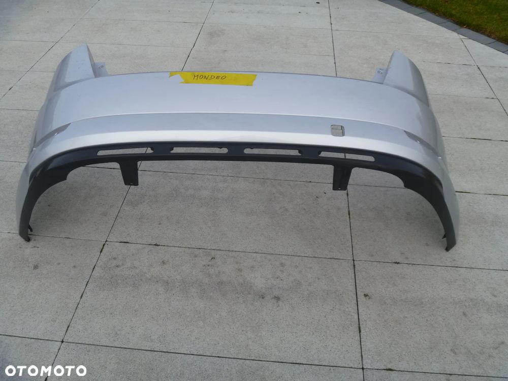 FORD MONDEO MK4 HB ZDERZAK TYLNY SREBRNY IDEALNY - 3