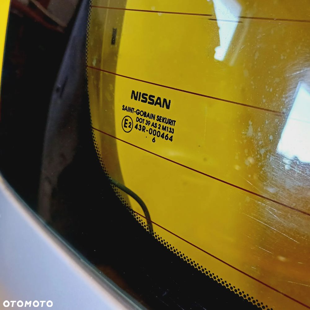 KLAPA TYŁ TYLNA SZYBA BAGAŻNIKA NISSAN NOTE I E11 5D MINIVAN LAK. KY0 NR502 - 6