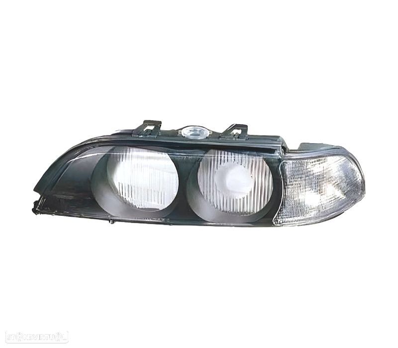 VIDRO FAROL ÓPTICA ESQ BMW SERIE 5 E39 XENON 95-00 - 1