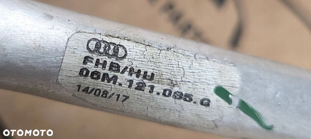 audi rs5 rs4 b9 8w 2.9 tfsi przewód układu chłodzenia turbo 06m121085g - 4