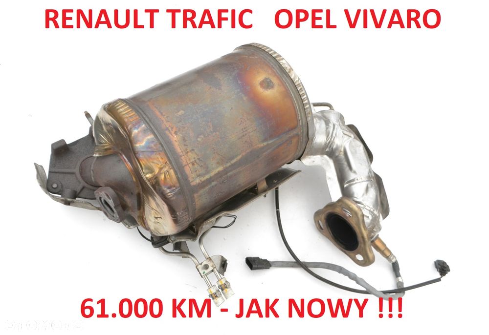 Renault Trafic III 1.6DCI Katalizator Filtr Dpf Wydech Tłumik 208A03228R A4474901314 H8201448598 - 1
