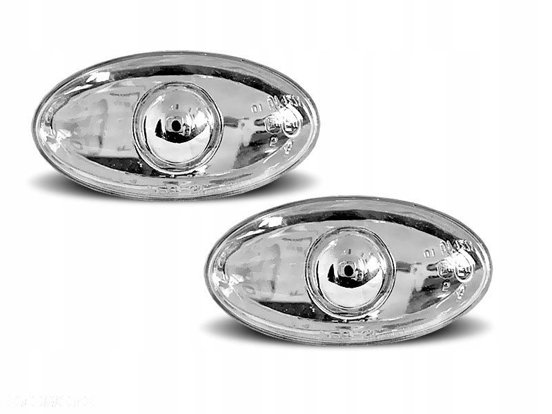 MIGACZE BOCZNE PEUGEOT 206/307 CHROME - 1