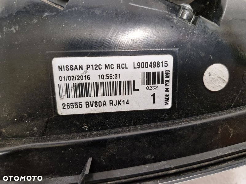 nissan juke i 1 f15 lift lampa lewa tylna lewy tył l90049815 - 7