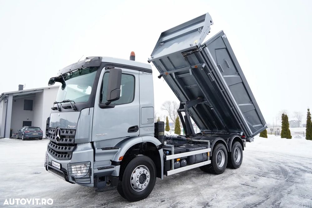 Mercedes-Benz BASCULATOR / HYDROBLANCING / BORDMATIC / EURO 6 / - 2