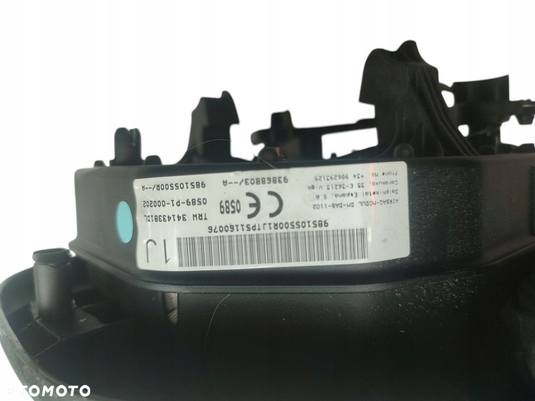 PODUSZKA KIEROWCY OPEL VAUXHALL VIVARO B (2014-2019) 93868803 - 3