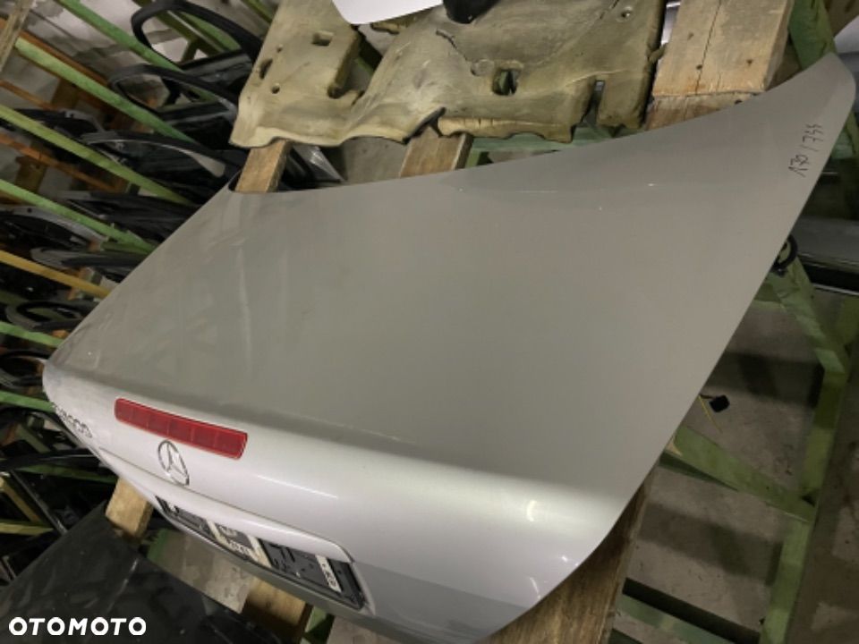 MERCEDES SLK 170 lift  klapa tylna zamek klapy lakier 744 emblemat SLK 200 - 3