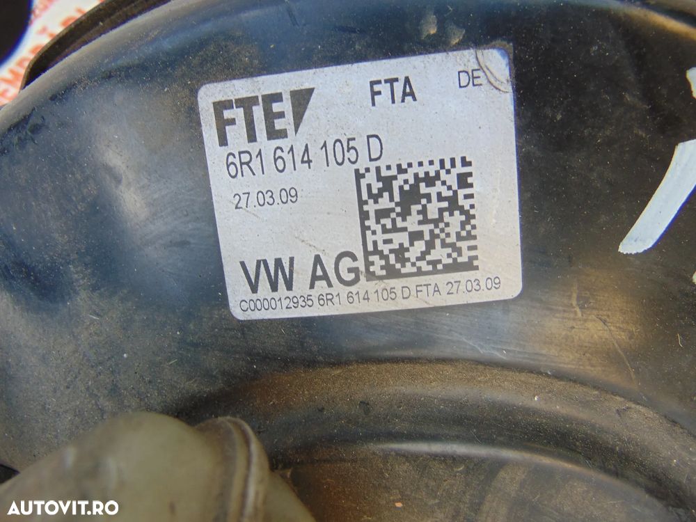 Pompa Frana Seat Ibiza 6J tulumba servofrana VW Polo 6R Fabia 2 cod 6r1614105d - 4