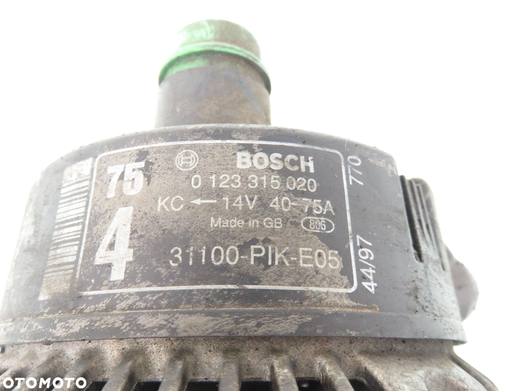 ALTERNATOR HONDA CIVIC VI 1.4 0123315020 - 2