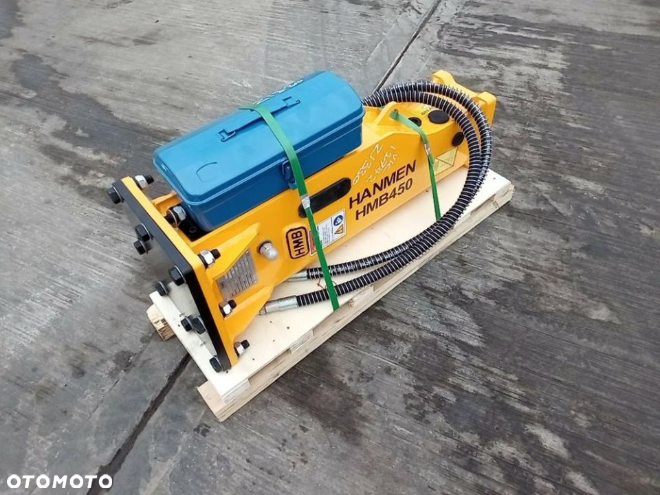 OUTLET! Młot wyburzeniowy hydrauliczny HANMEN HMB450 waga 150 kg mini-koparka 1-2 tony - 2