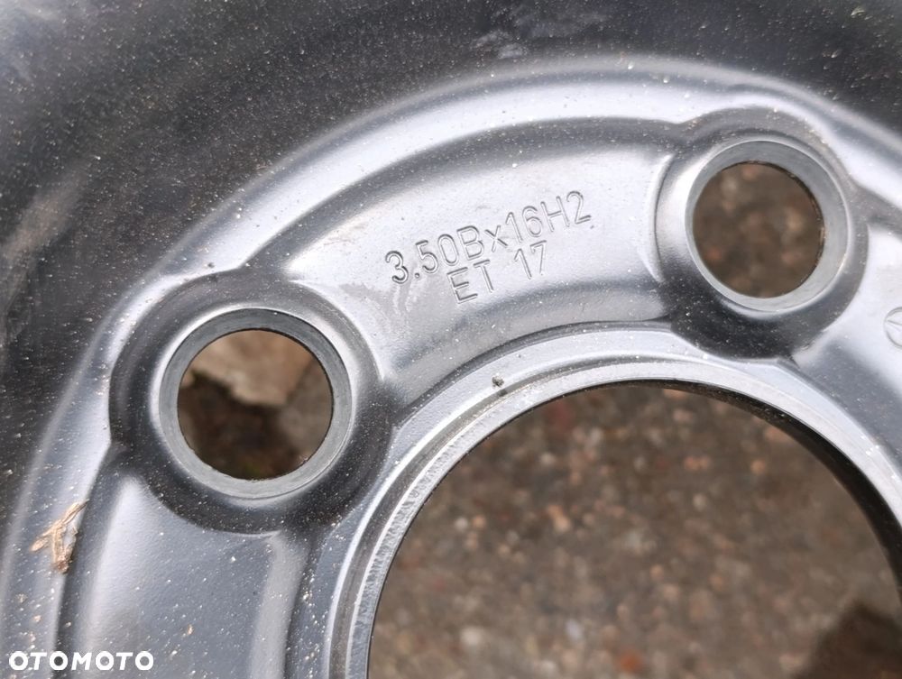 W203 koło dojazdowe 16" 125-90-16 W209 itp 5x112 C klasa Mercedes - 2