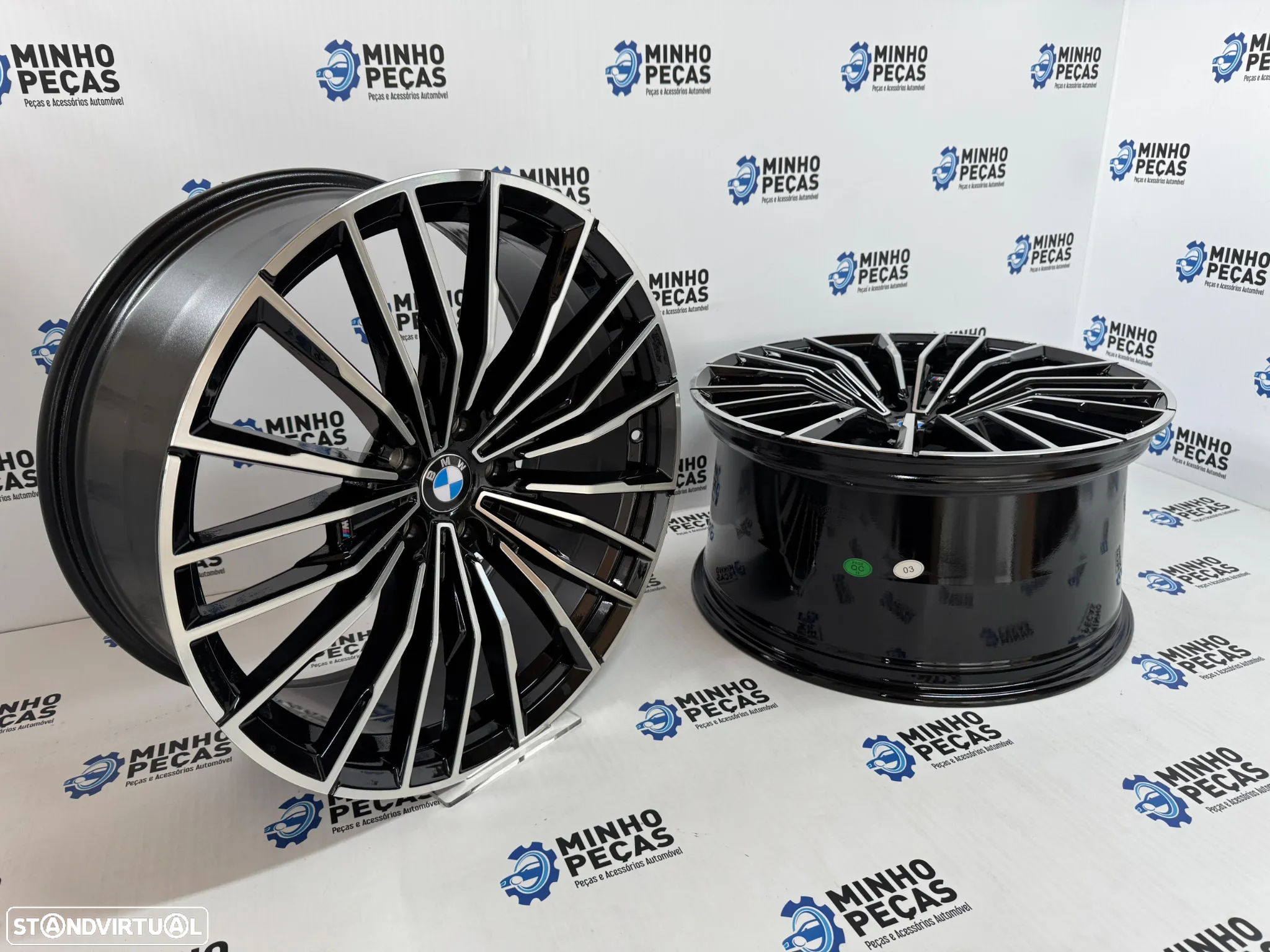 Jantes BMW 729M em 20 Preto Polido - 6