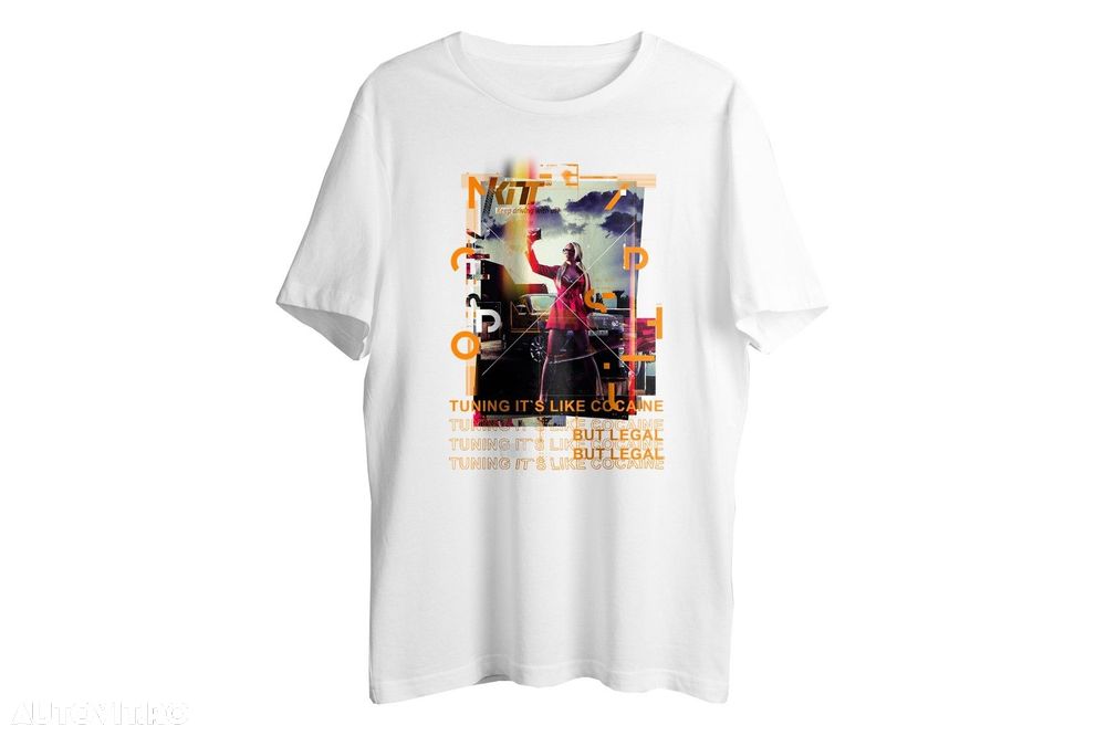 Tricou Tuning Legal Alb M - 1