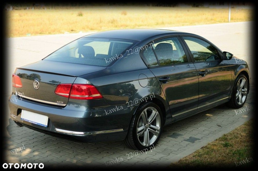 VW PASSAT B7 R-LINE LOTKA SPOILER NA KLAPĘ PODKŁAD - 6