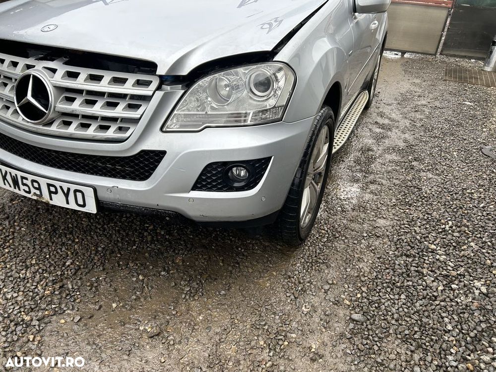 Bara fata Mercedes ML W164 Facelift 2008 - 2011 GRI (1219) Diesel model fara spalatoare ... - 2