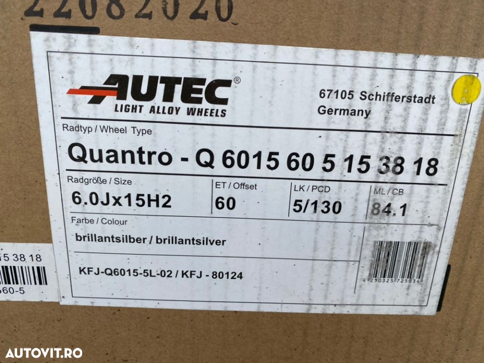 vand jante aliaj Mercedes Sprinter pe 15” noi - 9