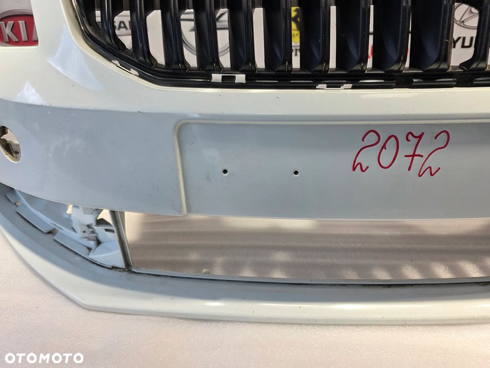 SKODA OCTAVIA 3 III 5E0 12- ZDERZAK PRZEDNI PRZÓD NA SPRYSKI NR 5E0807221 NR AUKCJI NZ2072 - 15