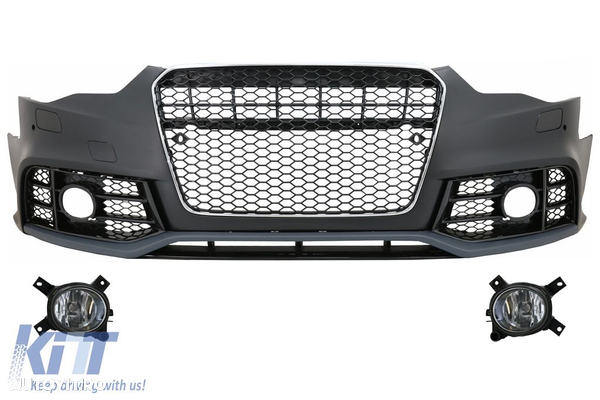 Bara Fata Audi A5 8T Facelift (2012-2016) Sport cu proiectoare ceata