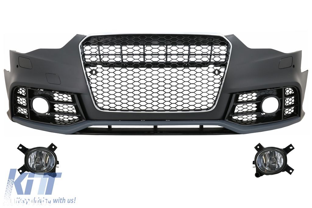 Bara Fata Audi A5 8T Facelift (2012-2016) Sport cu proiectoare ceata - 1