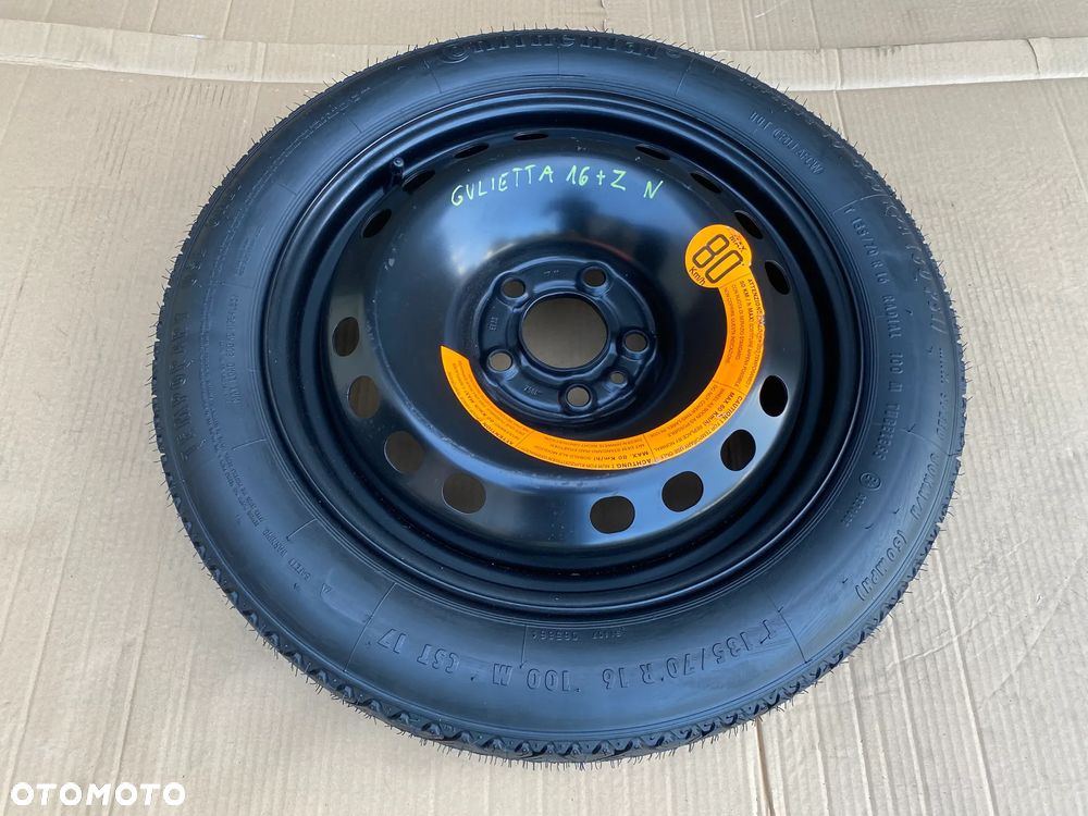 ORGINAŁ Koło dojazdowe 16 ALFA  ROMEO GIULIETTA 10-20 + zestaw szybka wysyłka - 13