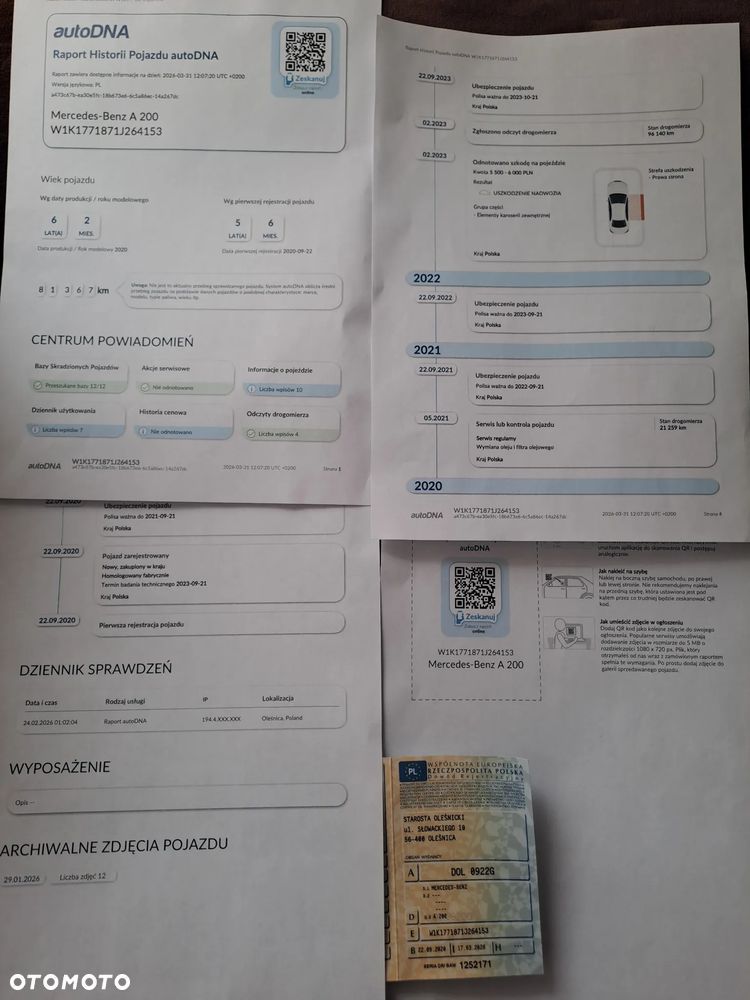 Mercedes-Benz Klasa A 200 AMG Line 7G-DCT - 36