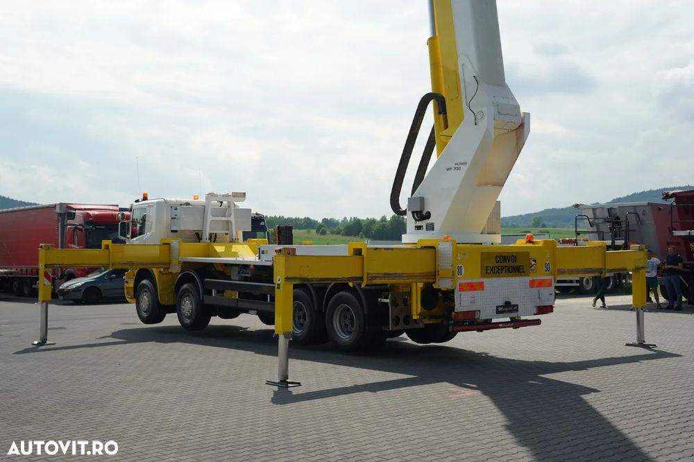 Scania P 380 / 8x4 / Platformă de lucru aeriană / PALFINGER WT 700 / ÎNĂLȚIME DE LUCRU 70 M / - 33