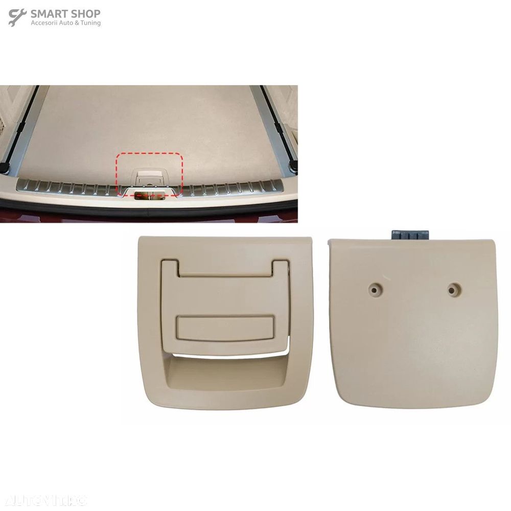 Maner interior pentru portbagaj Bej BMW Seria 5 E61 (2003-2010) X5 E70 - 1
