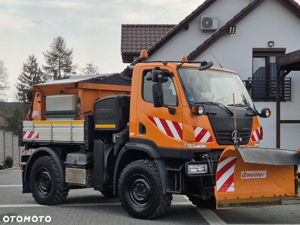 Unimog U20 Ciągnik 4x4 Schmidt - 5