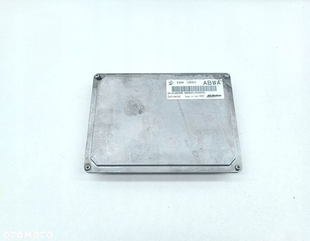 KOMPUTER SILNIKA STEROWNIK CADILLAC CTS 12659670 12653998 - 3
