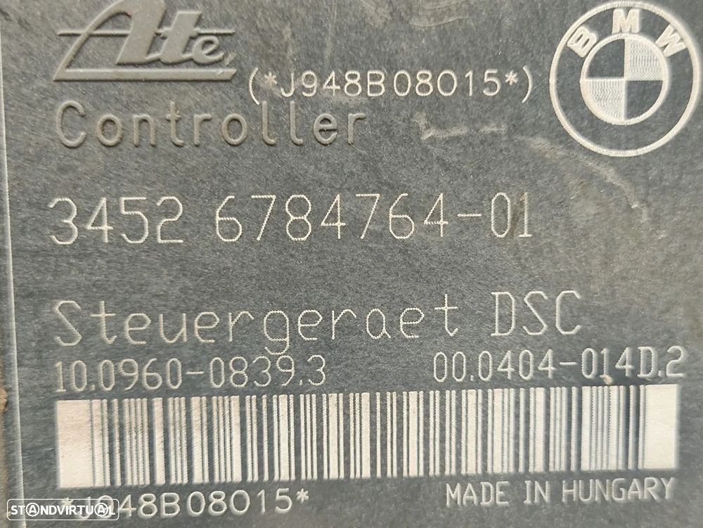 Bomba Modulo Hidraulico ABS Original DSC BMW Serie 1 E81 E82 E87 Serie 3 E90 E91 E92 6784763 6784764 10020603514 - 8