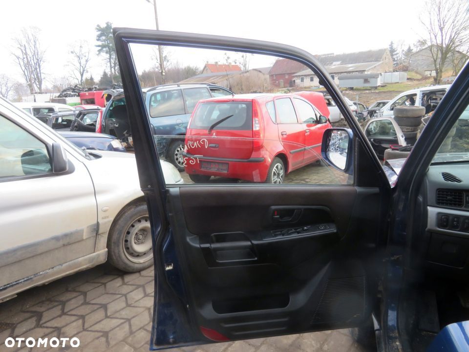 DRZWI PRZEDNIE LEWE PAJERO PININ LONG T63 MN133379 NIEBIESKI MITSUBISHI 1998-2007 - 5