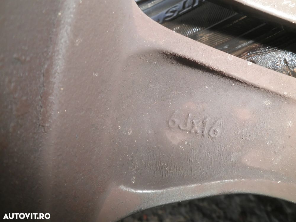 Jante 16" cu anvelope 205/55/R16 Kia Venga 6J ET51 52910-1P650 - 7