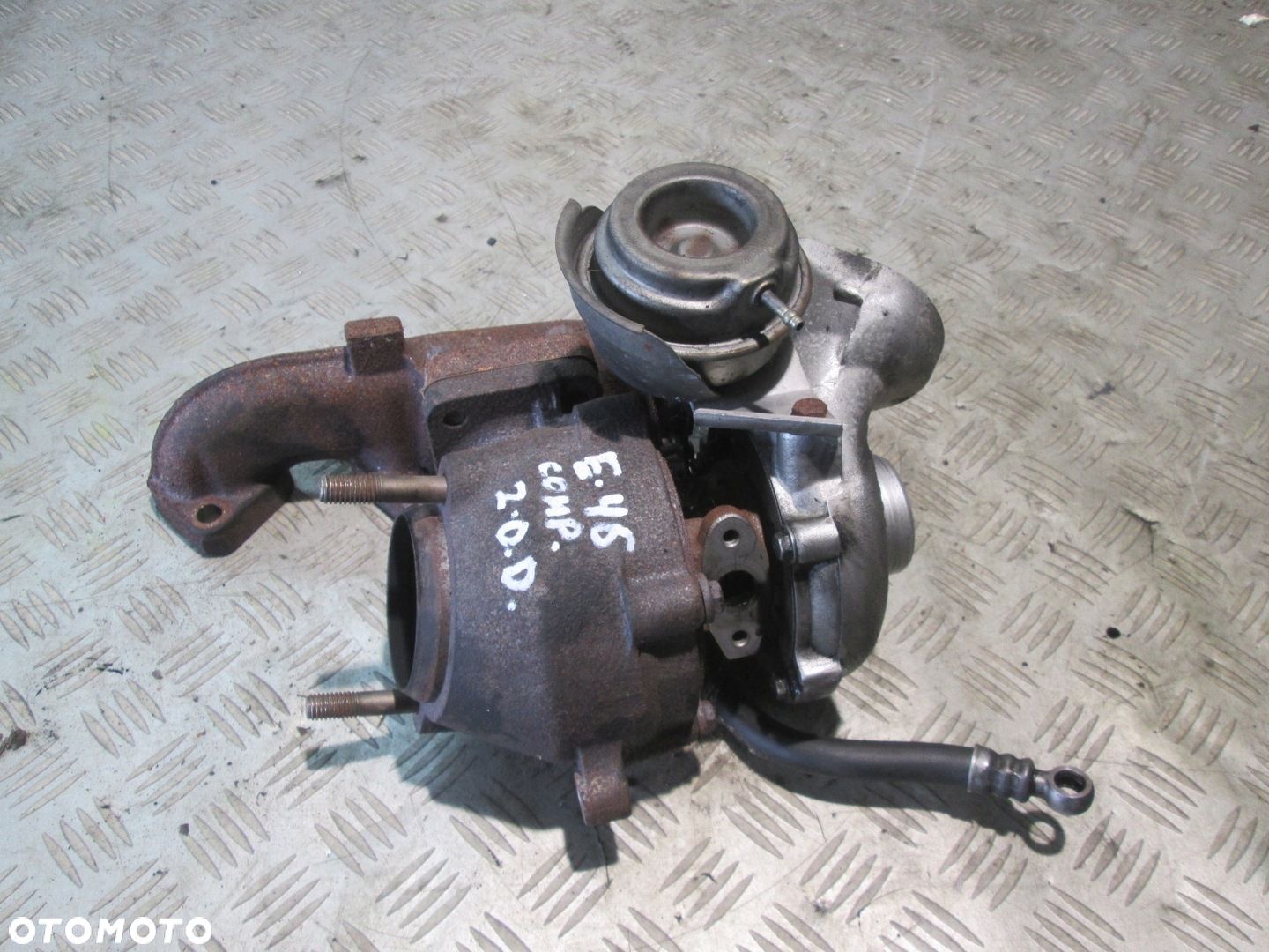 TURBOSPREZARKA BMW E46 320D M53 GARETT KOMPLETNA - 1