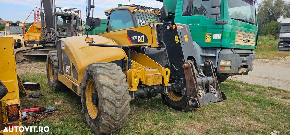 Încărcător telescopic CAT TH408 D, TH 408 - 7