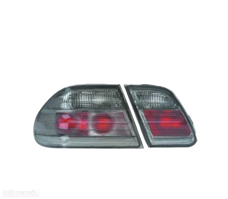 FAROLINS TRASEIROS MERCEDES E W210 95-99 ESCURECIDO - 2
