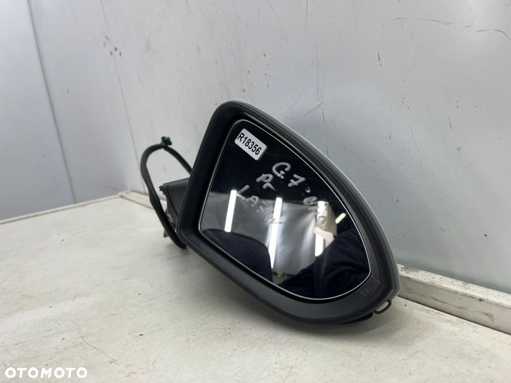 Lusterko VW Golf 7 VII 12-20r. PRAWE elektryczne podgrzewane kolor LA7W  6 pin kompletne EUROPA - 2