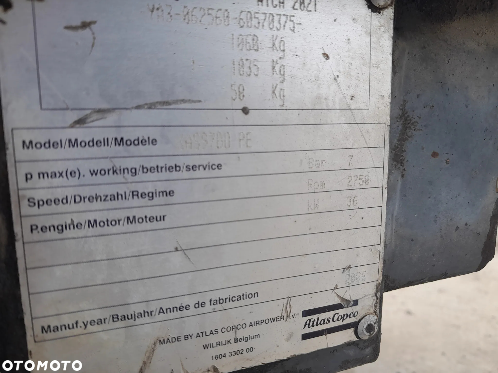 Atlas Copco XAS97 - 8