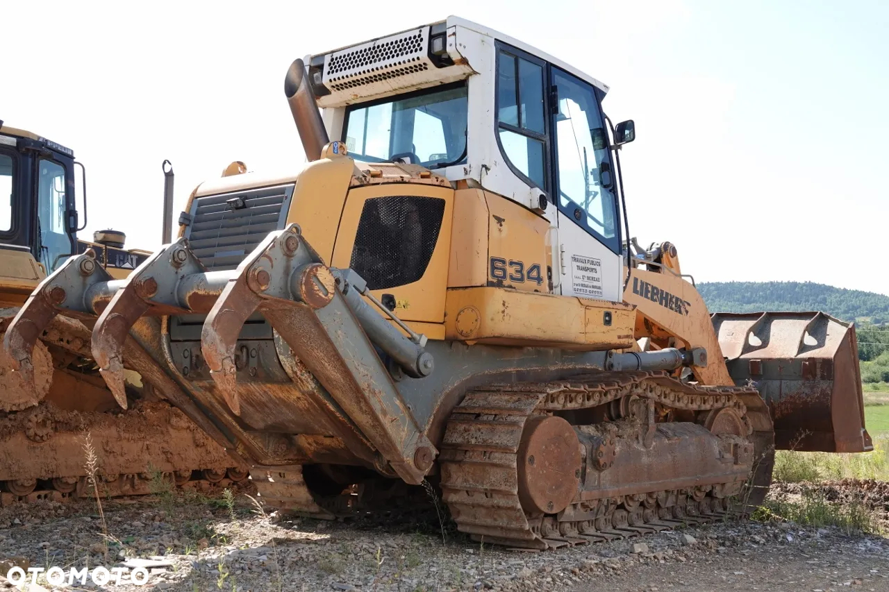 Liebherr R 634 / ŁADOWARKA CZOŁOWA / NA GĄSIENICACH / ZRYWAK TYŁ / 2007 ROK - 6