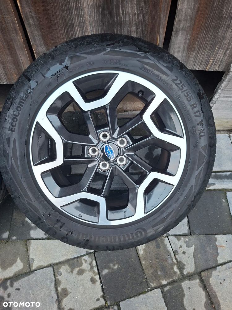 Koła Felgi Subaru XV 5x100 17 Cali 7j ET48 Opony 21r - 7